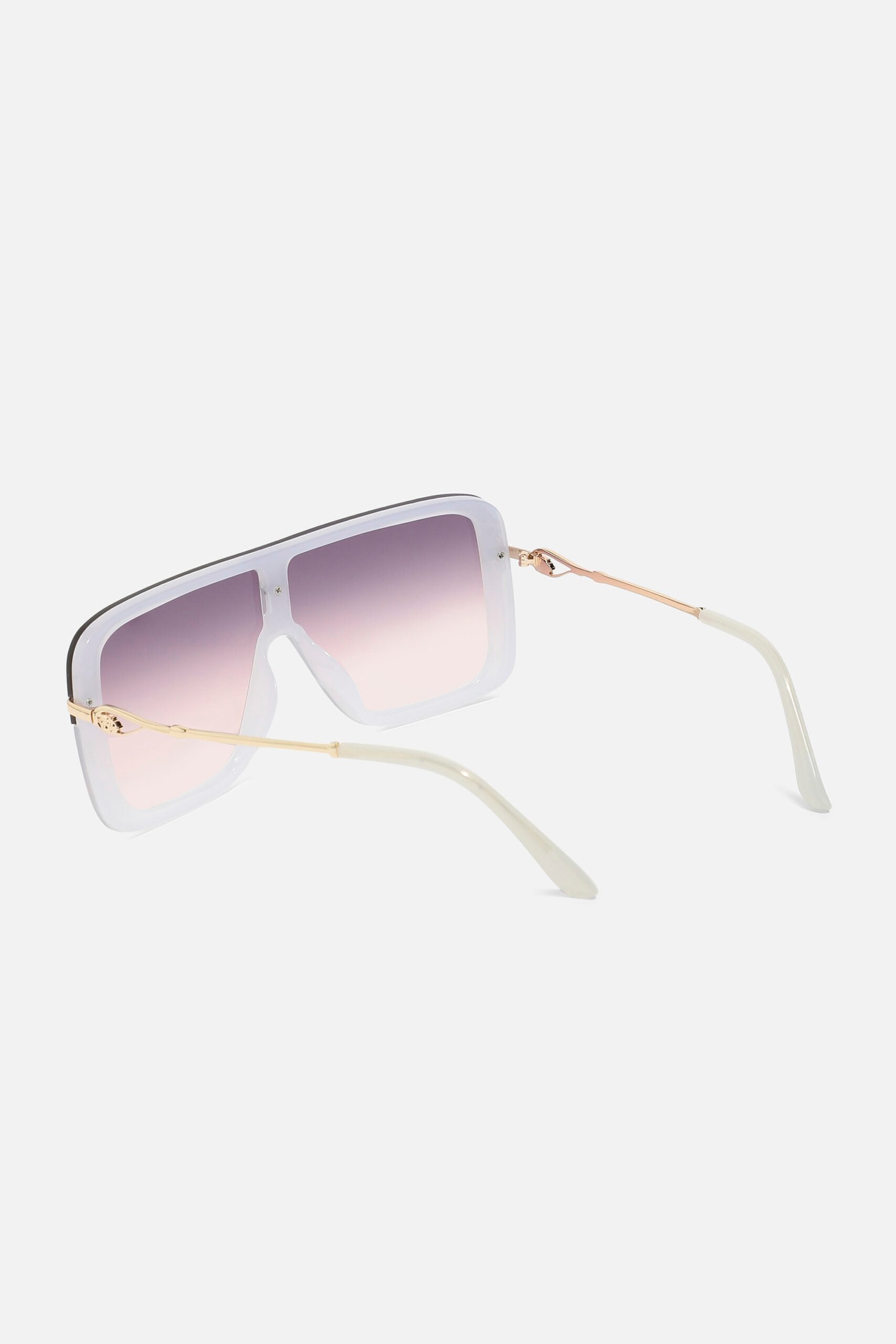 Polarized Alloy Full Rim Oversized Sunglass For Women