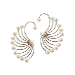 Gold Plated Ear Cuff Earrings