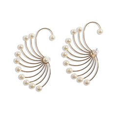 Gold Plated Ear Cuff Earrings