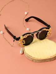 SOHI Gold Plated Party Sunglass