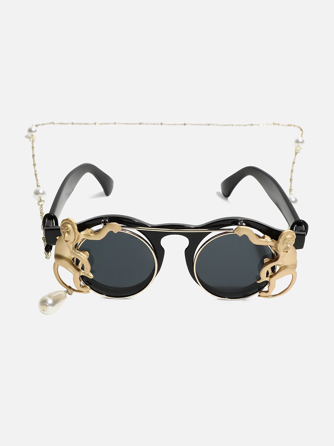 SOHI Gold Plated Party Sunglass