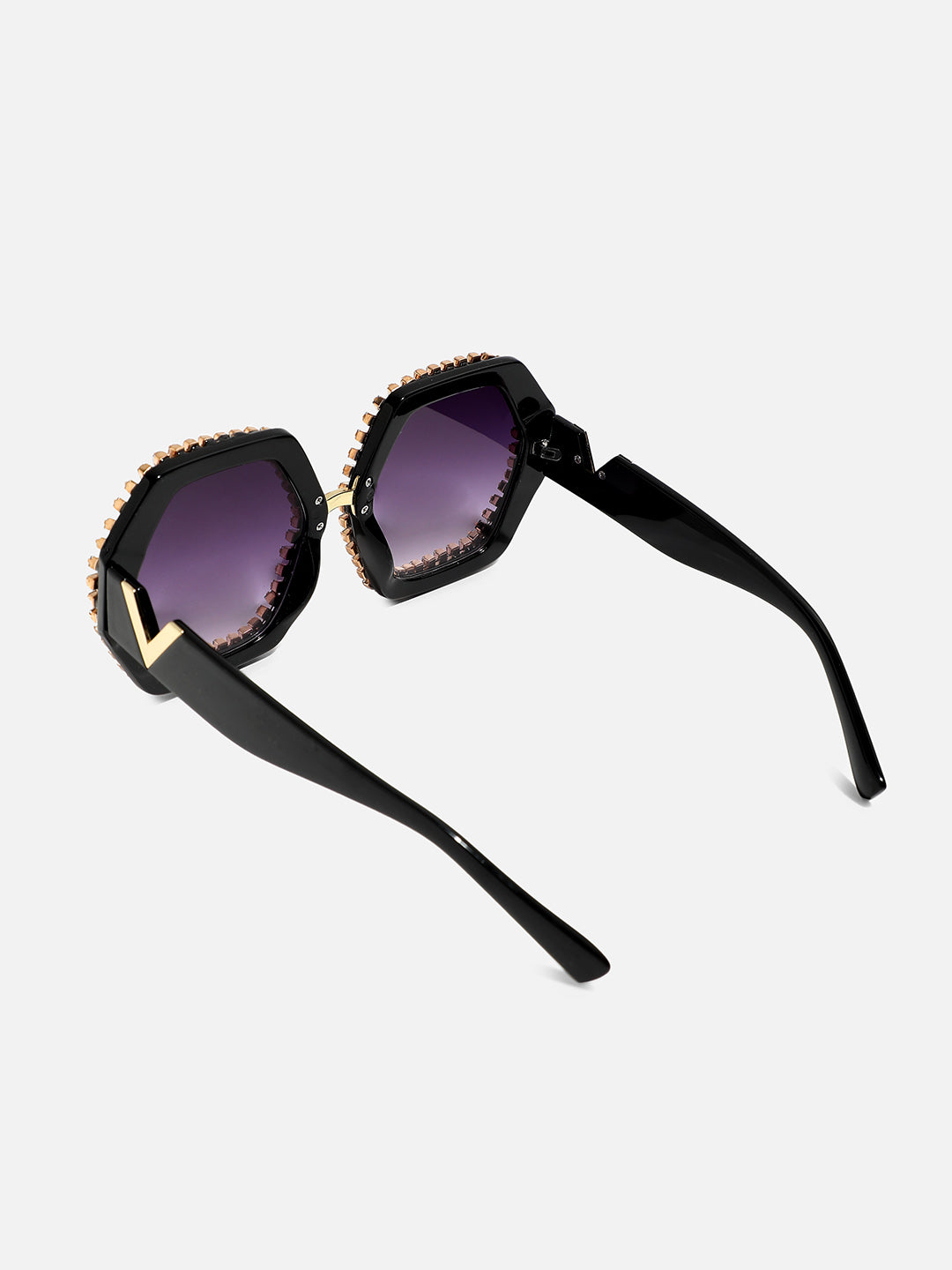 Blinged-Out Eyewear: Bedazzled Sunglasses