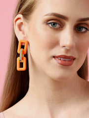 Gold Plated Party Designer Drop Earring