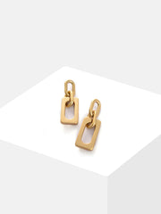 Gold Plated Designer Drop Earring