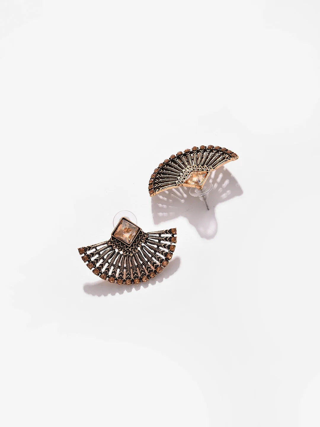 Gold Plated Designer Stud