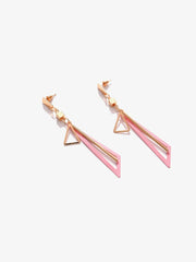 Gold Plated Designer Drop Earring