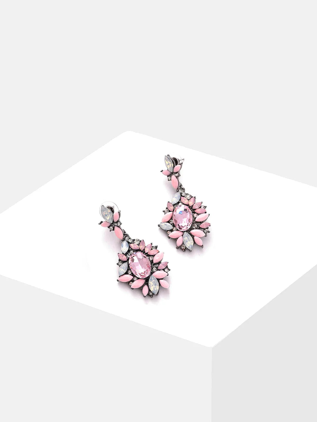 Trendy Designer Stone Drop Earring