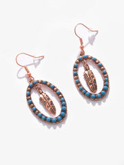 Gold Plated Designer Stone Drop Earrings