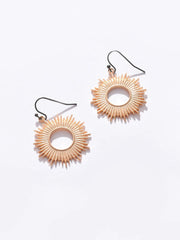 Gold Plated Designer Drop Earrings