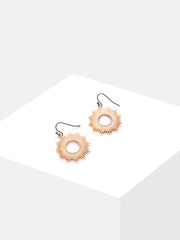 Gold Plated Designer Drop Earrings