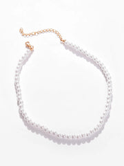 Gold Plated Pearls Necklace