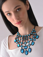 Trendy Designer Stone Necklace