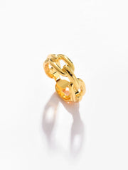 Gold Plated Designer Ring