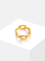 Gold Plated Designer Ring