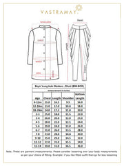 Vastramay - Boys' Grey Cotton Silk Blend Kurta and Dhoti Set