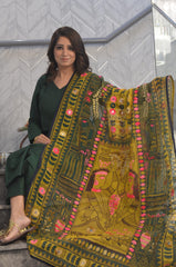 Coord set and Kota Silk Kalamkari Dupatta