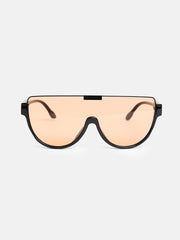 The Chalet Shield Sunglasses - Onyx Black