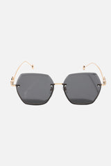 Rimless Oversized Sunglass