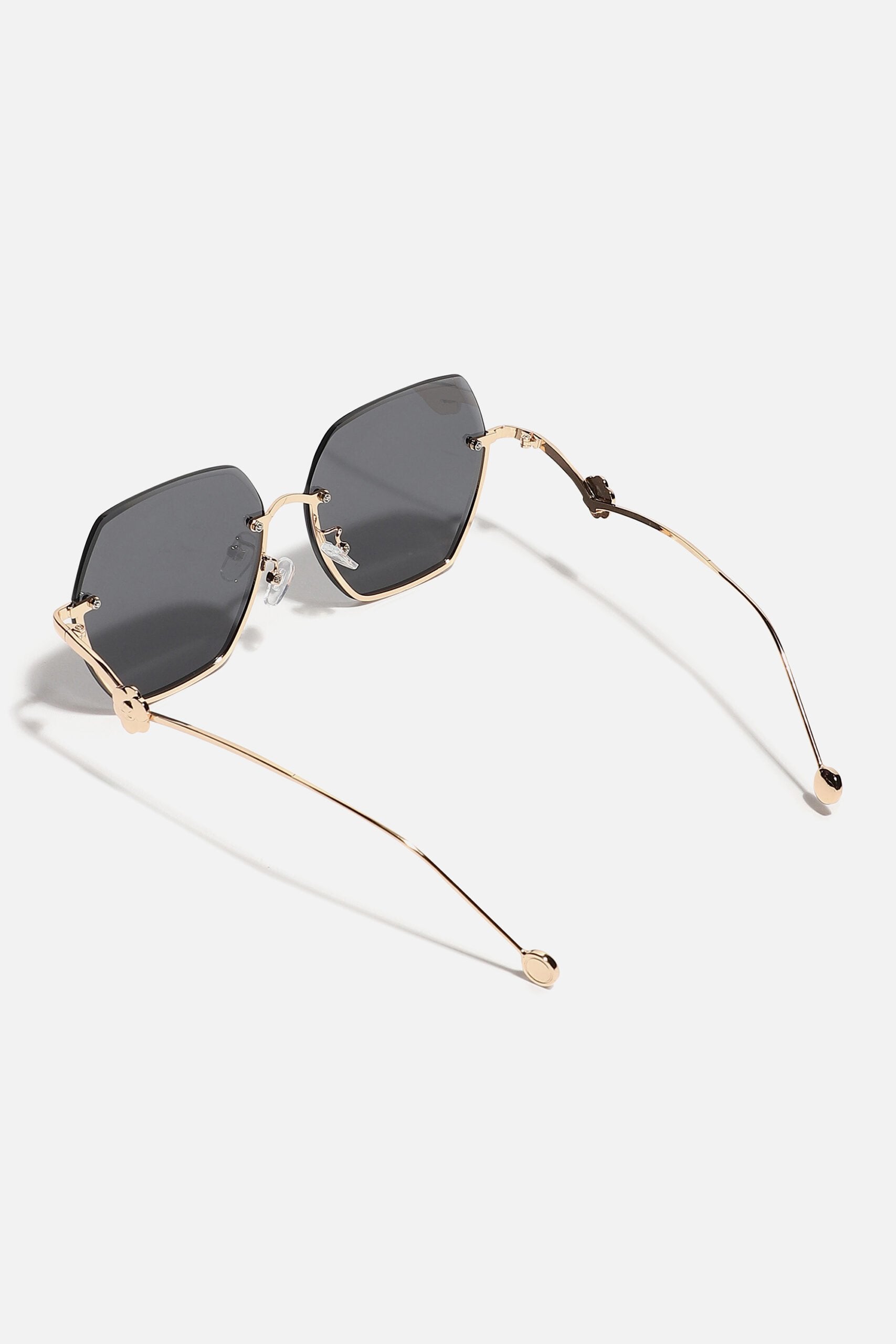 Rimless Oversized Sunglass