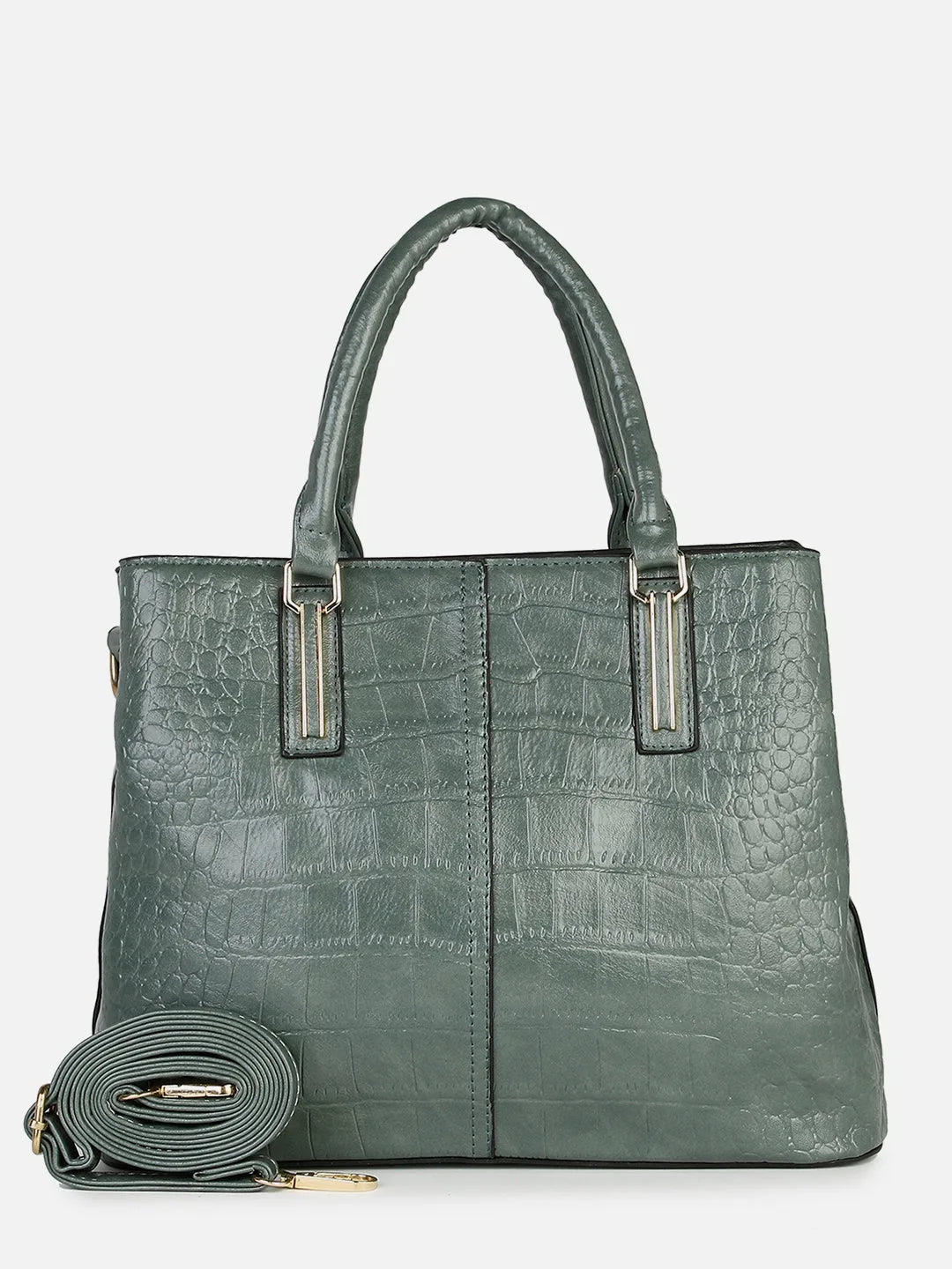 Textured Zip Lock Hand Bag