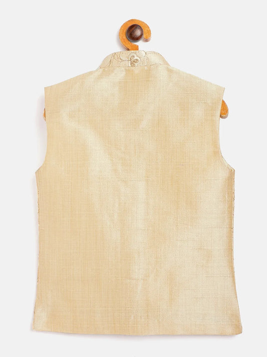 Boys' Beige Nehru Jacket