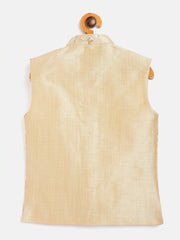 Boys' Beige Nehru Jacket