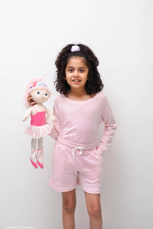 Pointelle Jersey Pajama Set