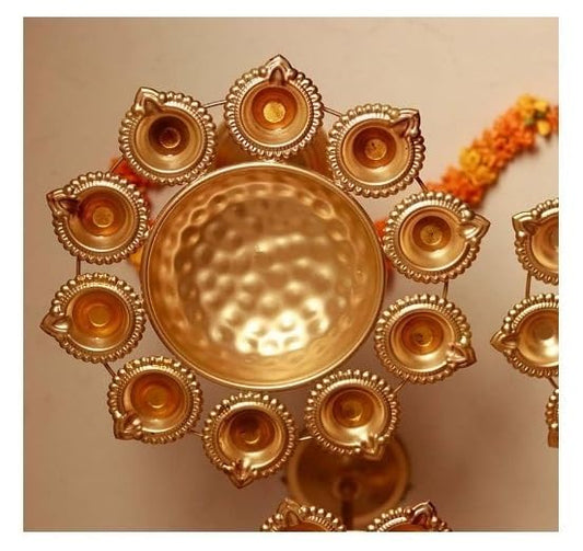 Housbury Rangoli Decorations tealight Candle