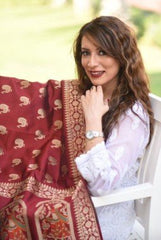 Banarasi Dupatta- Mehroon