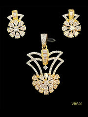 AD-Studded Jewellery Set - VBS20