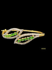 AD-Studded Handcrafted Bangle Style Bracelet - VBS63