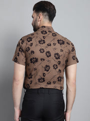 Men's Floral Printed Formal Shirt