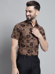 Men's Floral Printed Formal Shirt