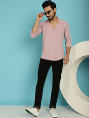 Lapel Collar Casual Shirt