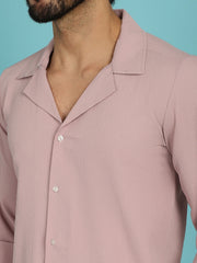 Lapel Collar Casual Shirt