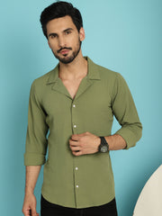 Lapel Collar Casual Shirt