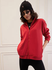 Women Fleece Zipper Jacket