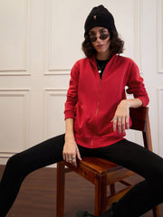 Women Fleece Zipper Jacket