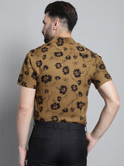 Men's Floral Printed Formal Shirt