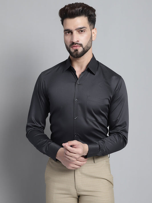 Men's Cotton Solid Formal Shirt