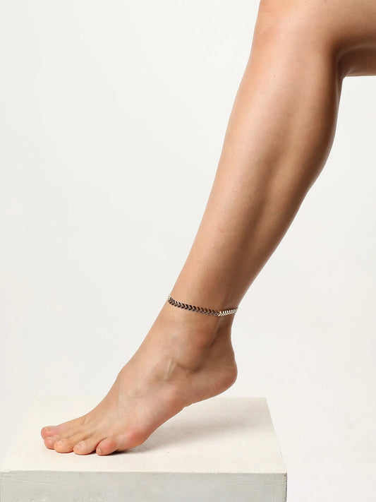 Gold Plated Casual Designer Anklet