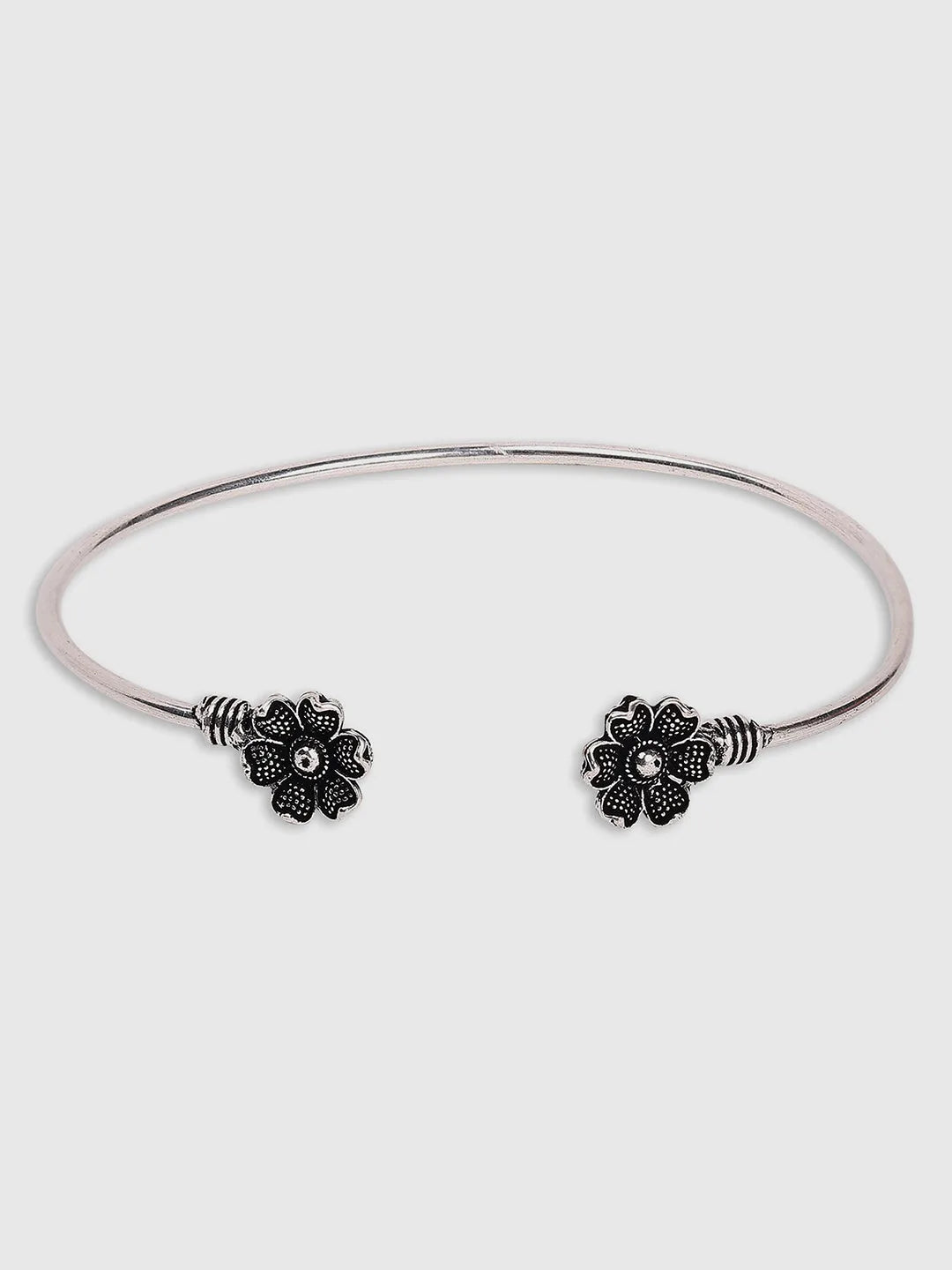 Silver Plated Slip-On Bracelet