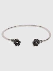 Silver Plated Slip-On Bracelet