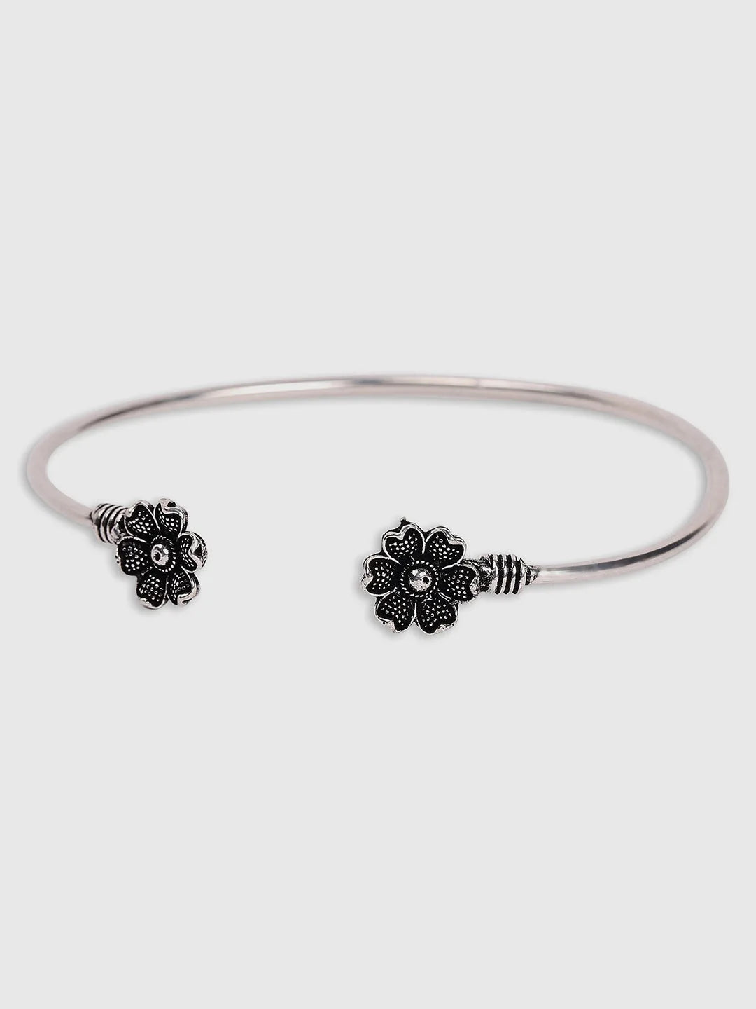 Silver Plated Slip-On Bracelet