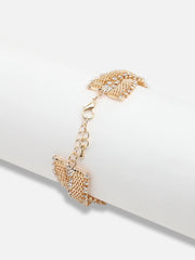 Gold Plated Party Rhinestones Bracelet