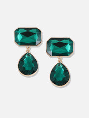 Gold Plated Designer Stone Party Drop Earring