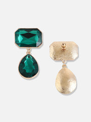 Gold Plated Designer Stone Party Drop Earring