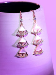 Gold Plated Designer Casual Drop Earring