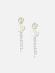 Gold Plated Pearls Casual Drop Earring