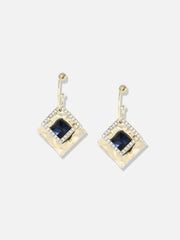 Gold Plated Designer Stone Party Drop Earring